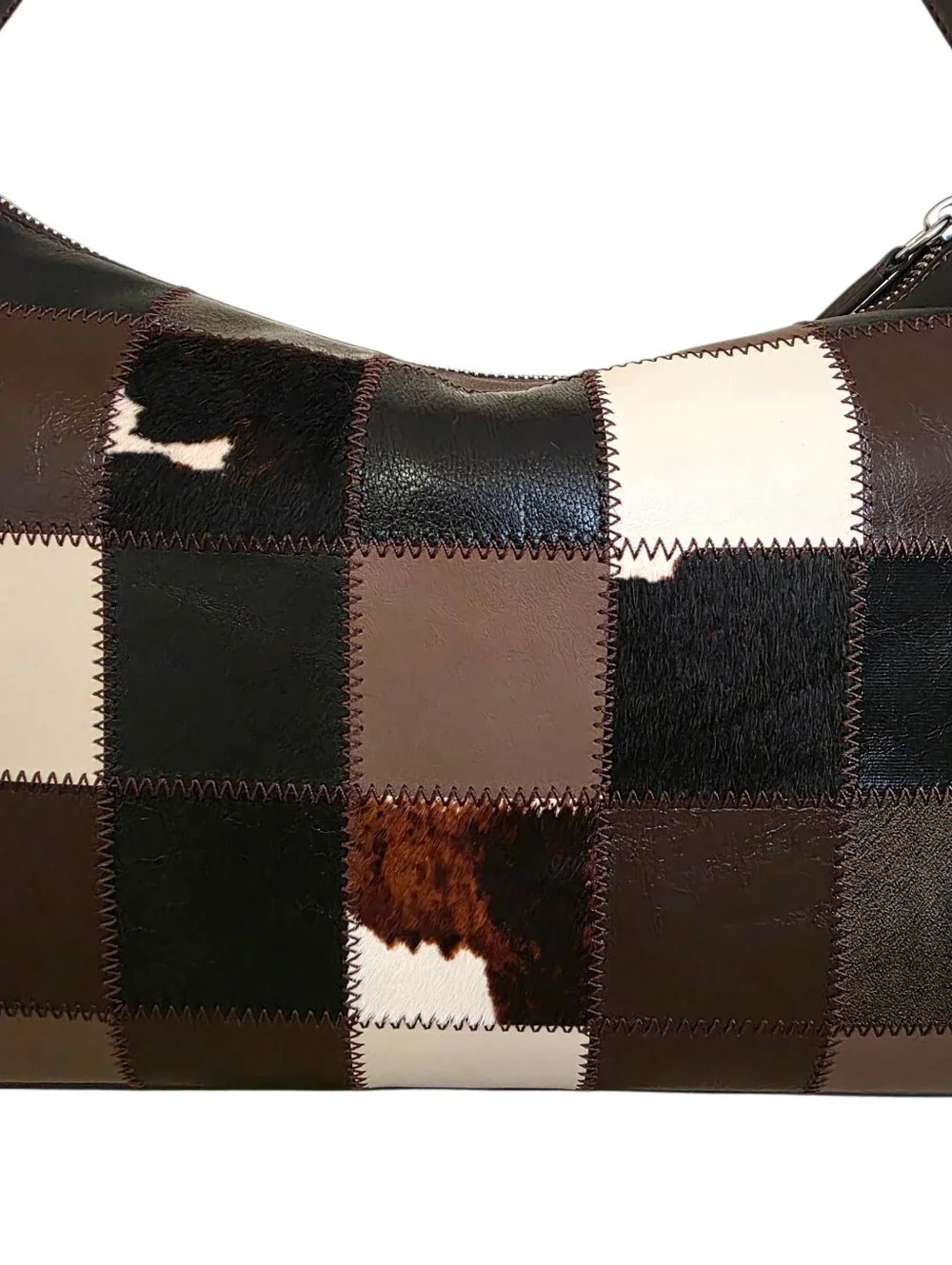 Coachtopia Coach Alter Ego Slouchy Shoulder Bag Maple Multi Cow Print CFI65 NEW